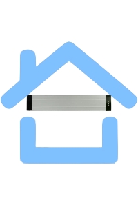 Обогреватель инфракрасный HINTEK IC-20, серый, 2000 Вт, 20 м2 05.214372