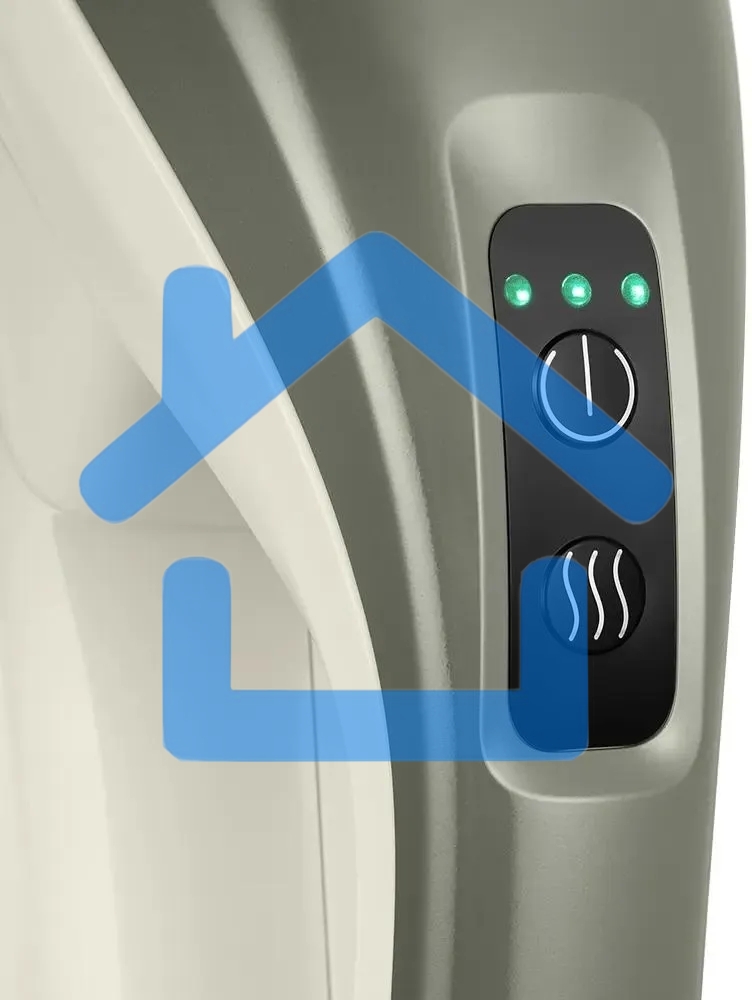 Пылесос ручной Kitfort КТ-5195 бежевый/серый, питание от аккумулятора, 50 Вт, уборка влажная, пылесборник 0.11 л, работа от АКБ max 15 мин