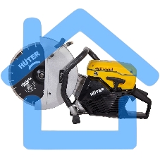 Бензорез GC-7414 Huter (в кейсе)