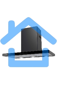 Вытяжка каминная Gefest ВО 3806 С23 черный, 80 см, 900 куб. м/ч, 81 дБ