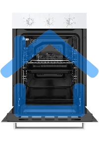 Духовой шкаф электрический встраиваемый HOMSair OEF451WH белый