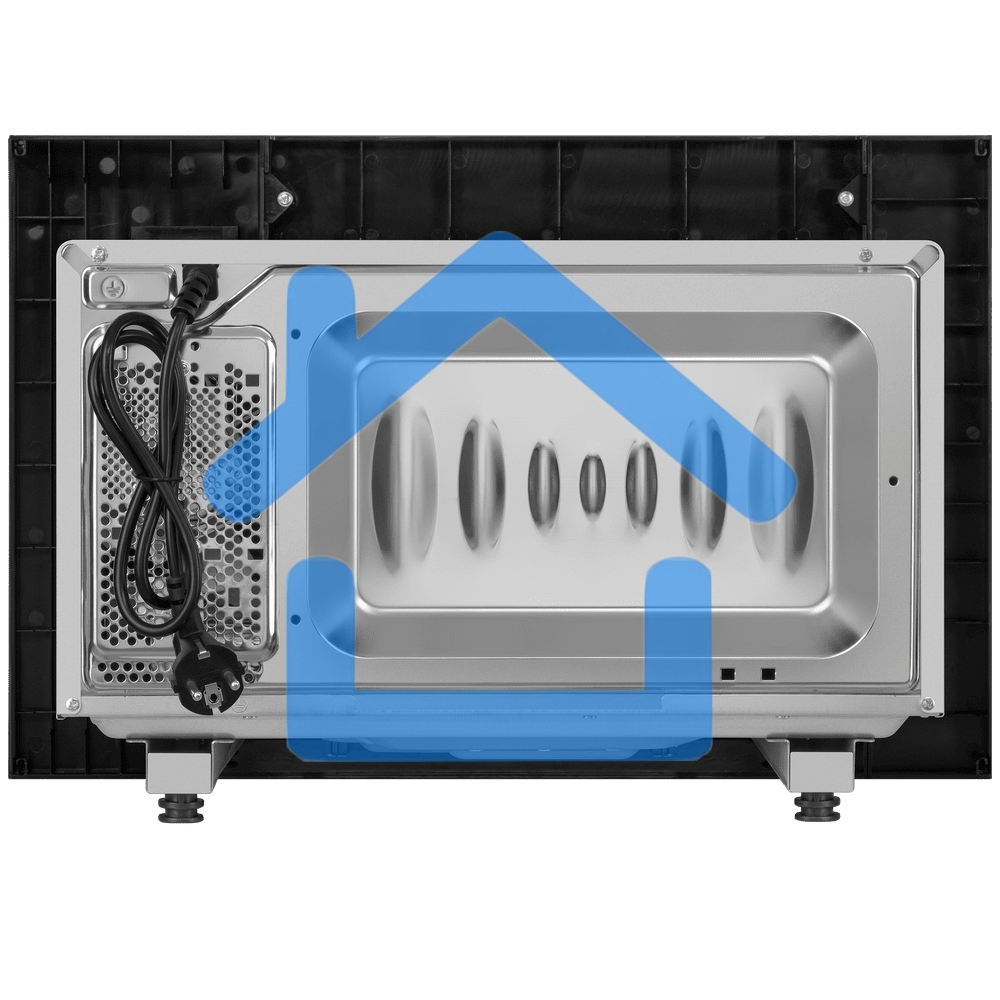 Микроволновая печь встраиваемая Maunfeld JBMO820GS01 нержавеющая сталь, 20 л, 1080 Вт, переключатели - поворотный механизм/кнопки