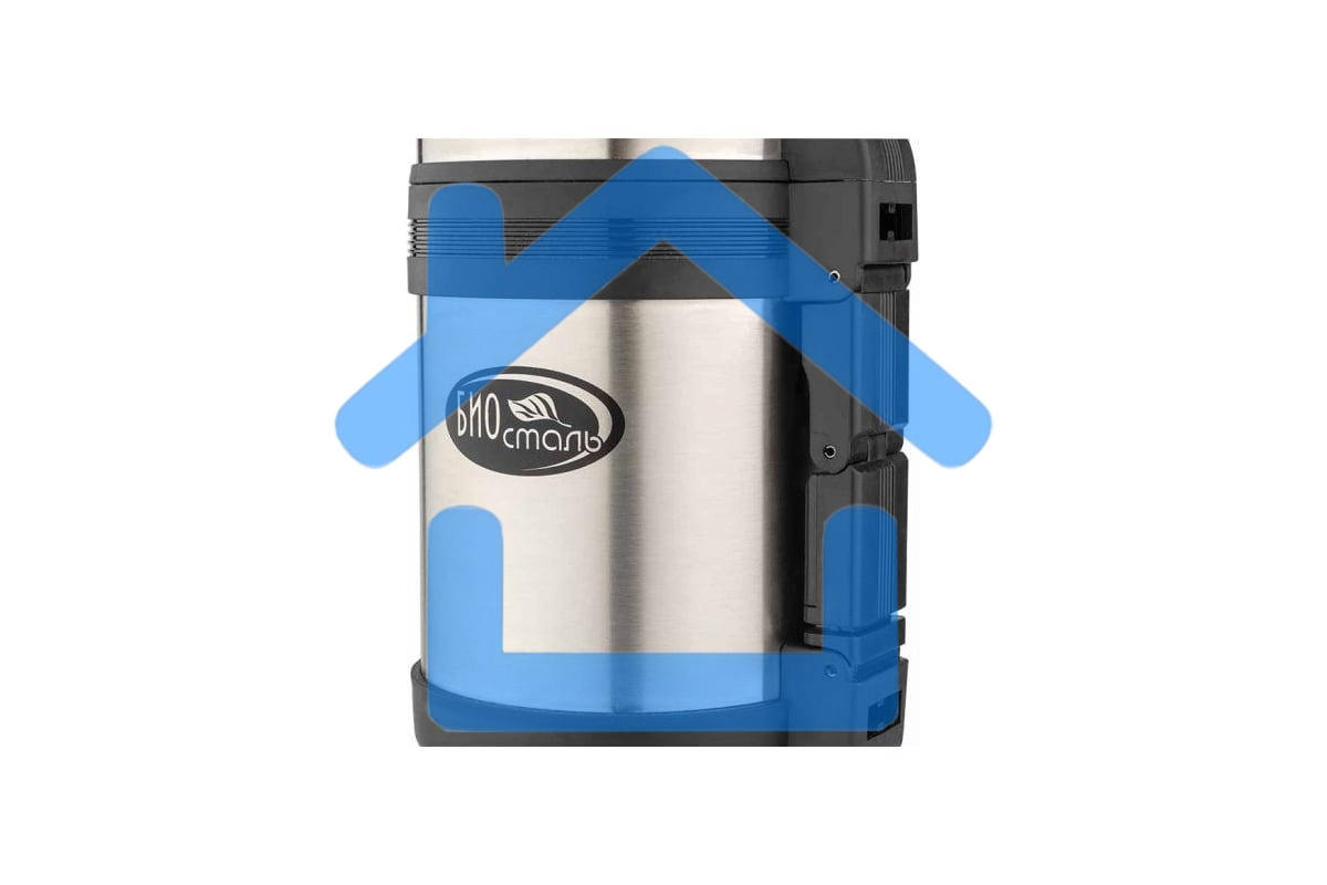 Термос BIOSTAL NG800-1 0.8 л, универс, ручка, рем. для переноски, крышка-чашка и доп. пласт. чашка.