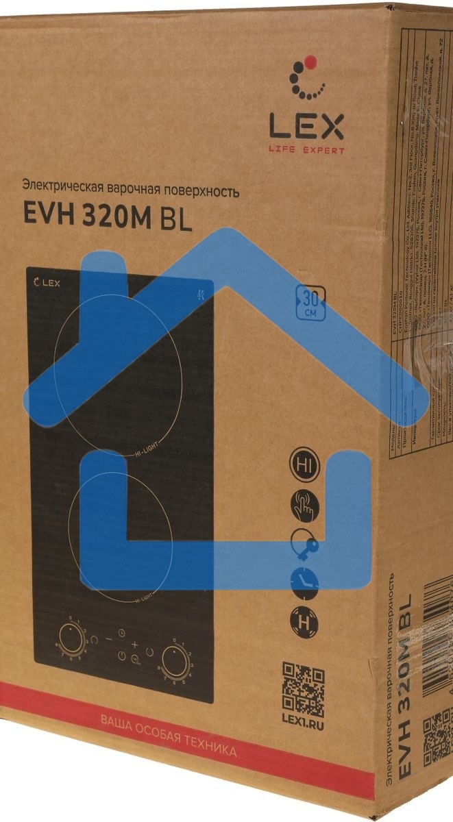 Варочная поверхность LEX EVH 320M BL черный