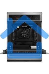 Плита электрическая Maunfeld MEC611CS10TD серебристый, конфорок 4 шт, духовка 59 л, 60 см x 85 см x 63 см