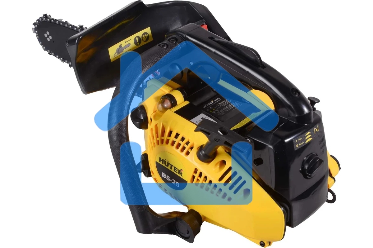 Бензопила Huter BS-25 70/6/5 800 Вт, 25 см3, бак 0,31 л, антивиб. система, шина 300см/12