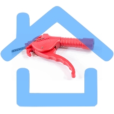 Пистолет продувочный Matrix с удлиненным изогнутым соплом пневматический 270мм