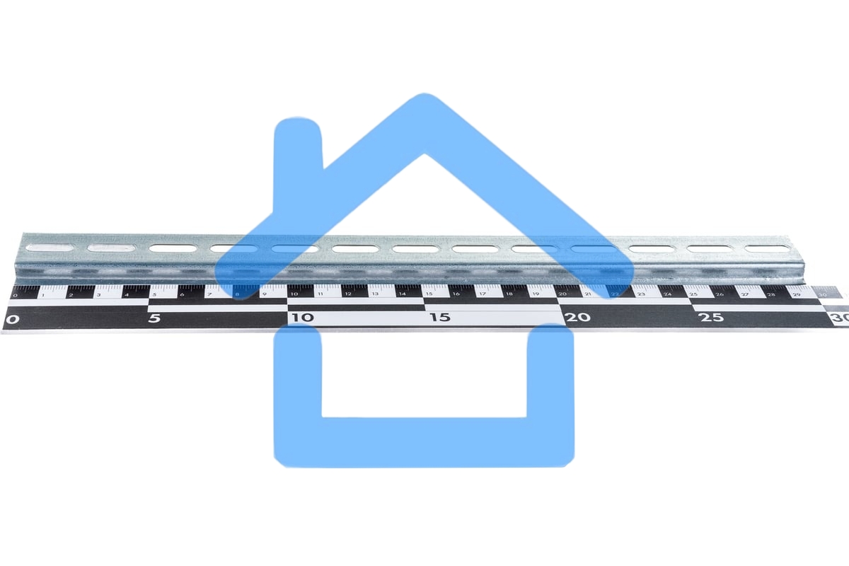 Рейка DIN перфорированная L300 с инд. ШК PROxima EKF adr-30-x