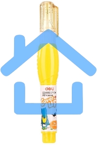 Ручка корректор Deli E39299 шариковый белый 7мл