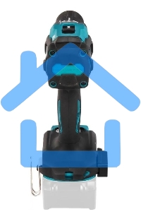 Дрель-шуруповерт Makita DF001GZ, Аккумуляторная, 40В, Без АКБ и ЗУ