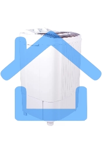 Стиральная машина Славда WS-30ET белый загрузка вертикальная 3 кг, 0 об/мин, класс А