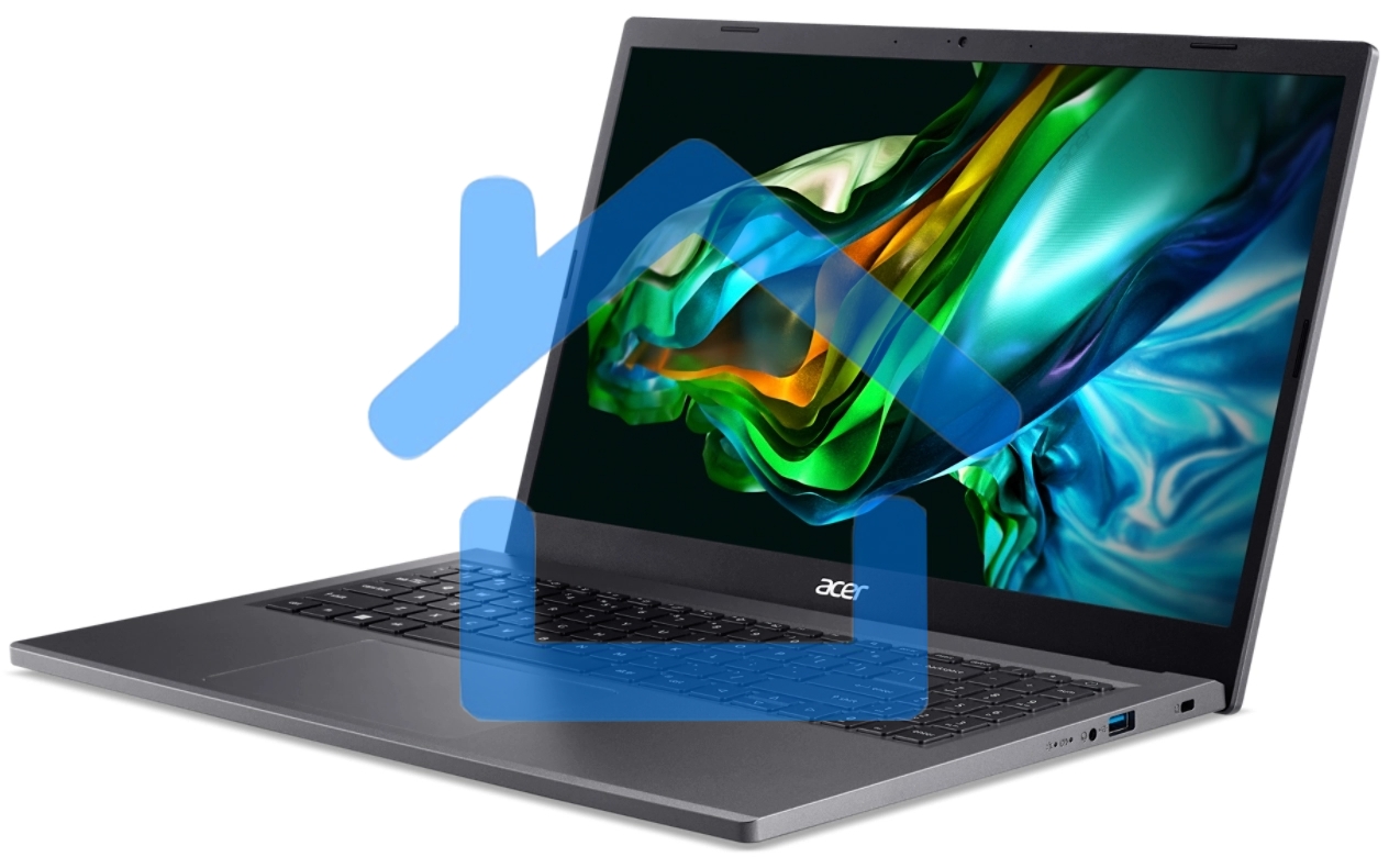 Ноутбук Acer Aspire 5 A515-58P-55K7 Core i5 1355U 8Gb SSD  512Gb Intel UHD Graphics 15.6