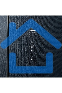 Холодильник Бирюса CD 496 TBG текстурированное черное стекло трехкамерный 334/162л морозилка снизу, NoFrost, Side by Side