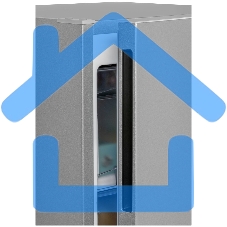 Морозильная камера Nordfrost DF 260NF SAP, серебристый, 75 л, 3 ящика