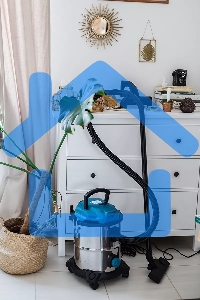 Хозяйственный пылесос Kitfort КТ-548 голубой/серебристый, 1000 Вт, уборка сухая/влажная/сбор жидкости, пылесборник контейнер/мешок, 20 л