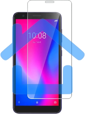 Защитное стекло для экрана BoraSCO Hybrid Glass для ZTE Blade A3 (2020) антиблик, 62.8 х 139 мм, 2.5D, прозрачный