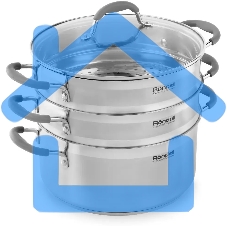 Пароварка Rondell RDS-751 26см 13л