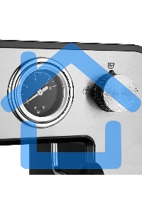 Кофеварка рожковая Kitfort КТ-7515 серебристый, исп. кофе - молотый, 1 л, 1450 Вт, 15 Бар