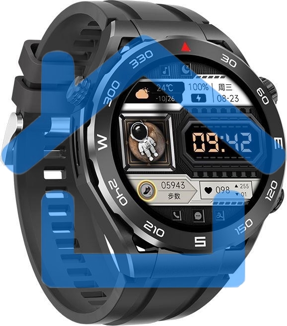 Смарт-часы HOCO (6942007603065) Y16 1.39 Black