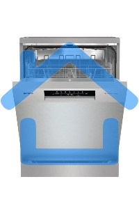 Встраиваемая посудомоечная машина Gorenje GS642E90X, серебристая, 59.9 см, 13 компл., 47 дБ, класс A++