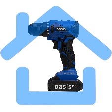 Дрель-шуруповерт Oasis ASB-12V PRO (J) 201, Аккумуляторная, 12В, 2 АКБ, Кейс
