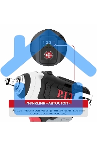 Гайковерт P.I.T. PIW12K-120A SOLO аккум. патрон:квад.3/8