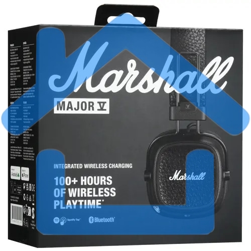 Наушники Marshall Major V On-Ear Wireless черный