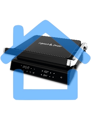 Гриль электрический Zigmund & Shtain ZEG-933 черный, 2000 Вт