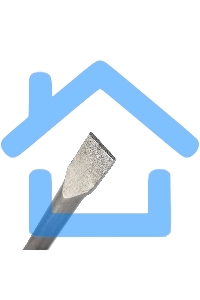 Зубило EDGE by PATRIOT для отбойного молотка HEX30x410ммx35мм