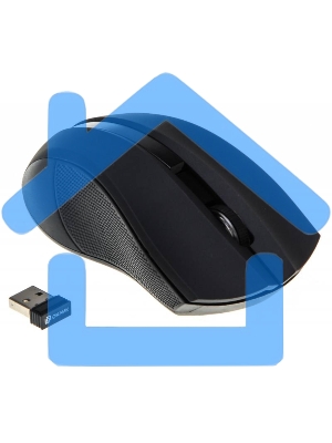 Мышь беспроводная Oklick 615MW черный, 1000 dpi, радиоканал, USB, кнопки - 3