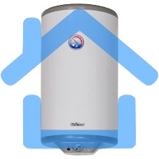 Водонагреватель De Luxe W80V1 Объем 80л,мощность 1.5квт,нагрев 2.45ч, вес 26кг,Высота 806,Диаметр430мм.
