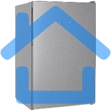 Морозильная камера Nordfrost DF 260NF SAP, серебристый, 75 л, 3 ящика