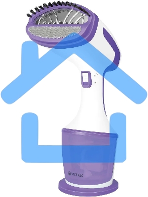 Отпариватель ручной Vitek VT-2660 белый/фиолетовый