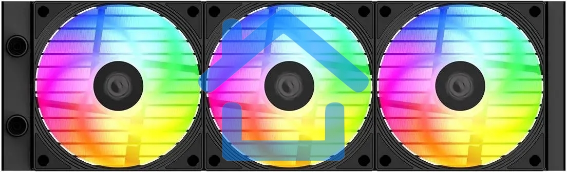 Жидкостная система охлаждения для процессора ID-COOLING FX360 INF черный 120мм алюминий+медь 2000rpm 27.2db 4-pin 350W