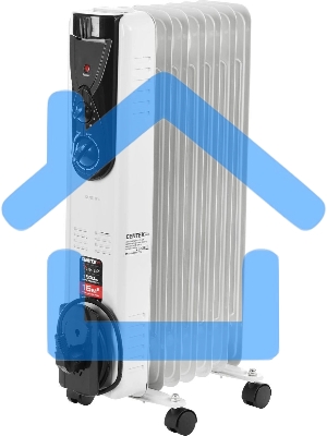 Обогреватель масляный Centek CT-6200 (7 секций) белый, 700/1000/1500 Вт, 15 м2, термостат