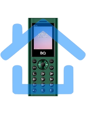 Мобильный телефон BQ 1858 Barrel Green+Black. SC6531E