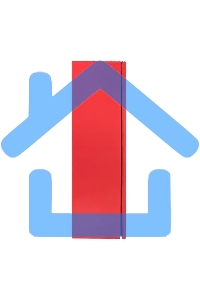 Щит с монтажной панелью EKF PROxima ЩМПг-100.65.30 (ЩРНМ-5) RAL 3001 IP54