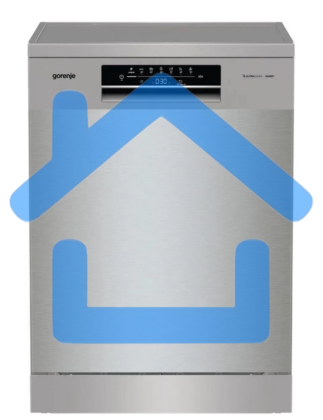 Встраиваемая посудомоечная машина Gorenje GS642E90X, серебристая, 59.9 см, 13 компл., 47 дБ, класс A++