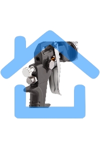 Набор пневмоинструмента Matrix, 5 предметов, быстросъемное соед. краскорасп. с верхним бачком