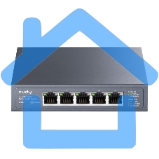 Коммутатор Cudy HS105 (L2) 5x2.5Gbит/с неуправляемый