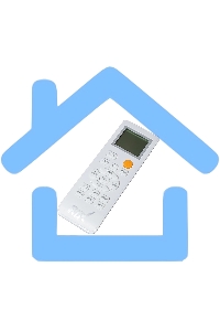 Кондиционер сплит-система настенного типа RIX LITE I/O-W24MB 24000 BTU, 70 м², 26/41 дБ, охлаждение, обогрев, осушение, белый