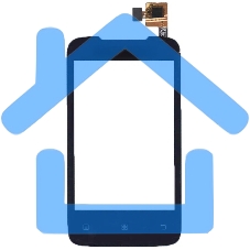 Сенсорное стекло (тачскрин) для Lenovo A269i, черное