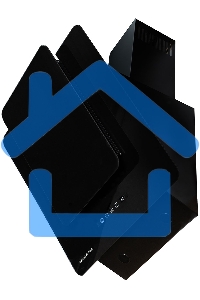 Вытяжка каминная наклонная Zigmund & Shtain K 150.6 B черный, 60 см, 1100 куб. м/ч, 65 дБ