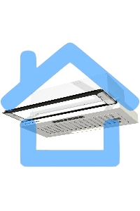 Вытяжка встраиваемая Zigmund & Shtain K 015.6 W белый, 60 см, 750 куб. м/ч, 52 дБ