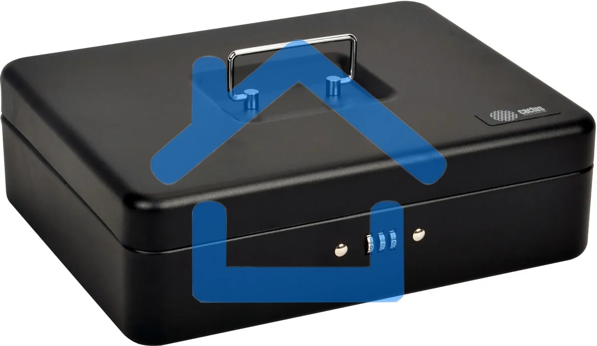 Ящик для денег без номинала Cactus CS-DCB-004 90x300x240 графитовый