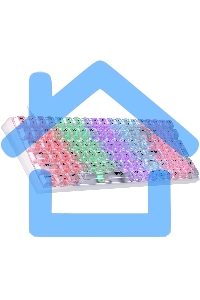 Механическая клавиатура Defender Orios GK-149 RU,прозрач,100кн+FN,радуж,1.5м_1