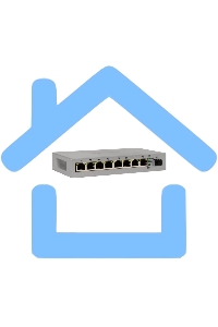 Коммутатор SNR SNR-S1908-1GS, 1Гбит/с, количество портов 8 шт, (L2)
