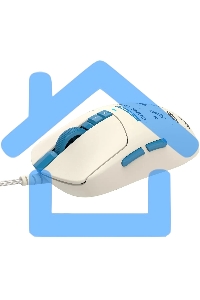 Мышь проводная A4Tech Bloody W72 Ultra Pixels Blue рисунок/бежевый/голубой, 20000 dpi, USB, кнопки - 7