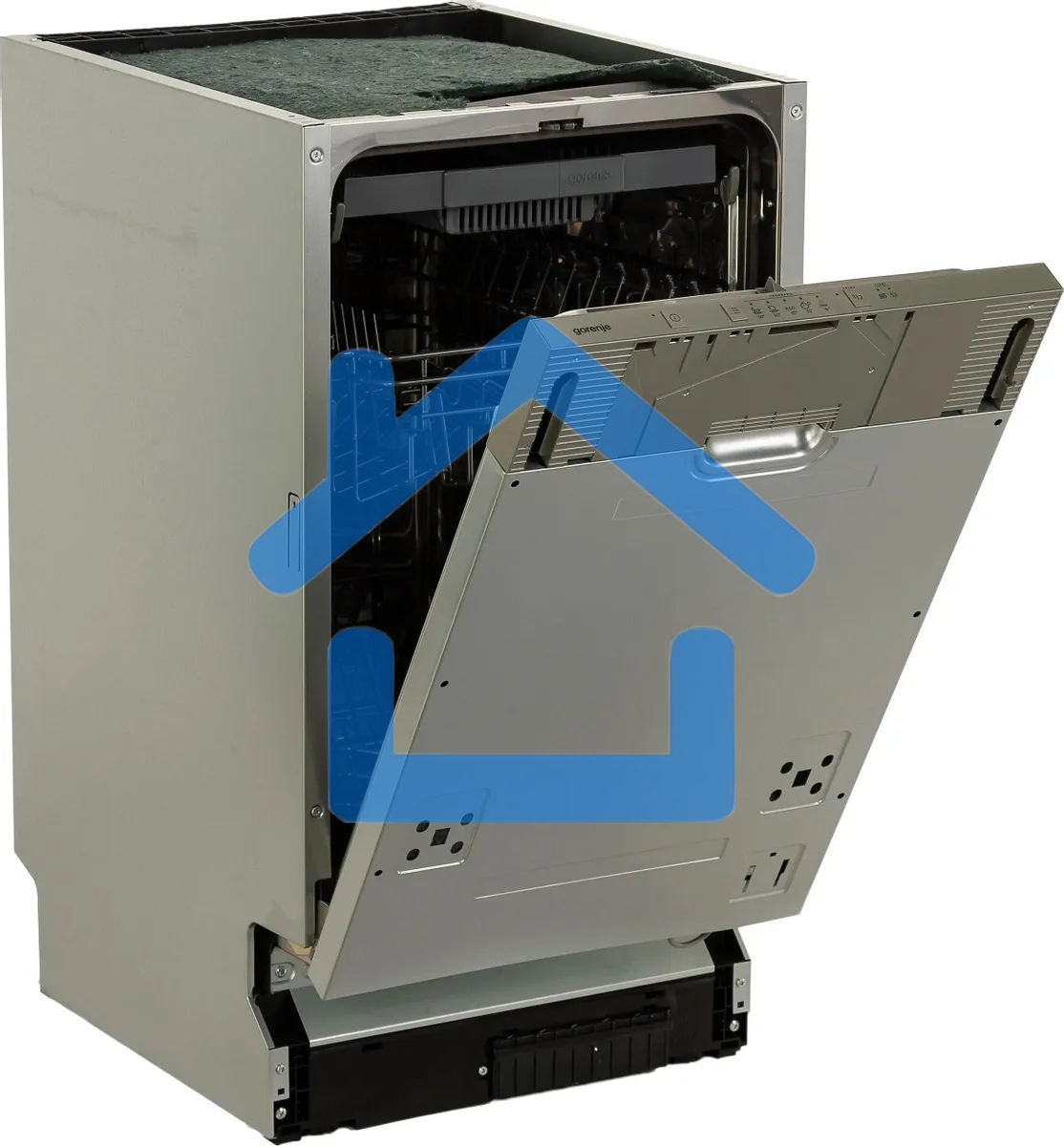 Встраиваемая посудомоечная машина Gorenje GV520E10S, черный, 44.8 см, 11 компл., 47 дБ, класс A++