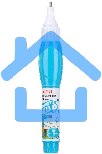 Ручка корректор Deli E39299 шариковый белый 7мл